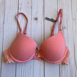Aerie the "Hannah" Coral Pink Bra Sz 32A